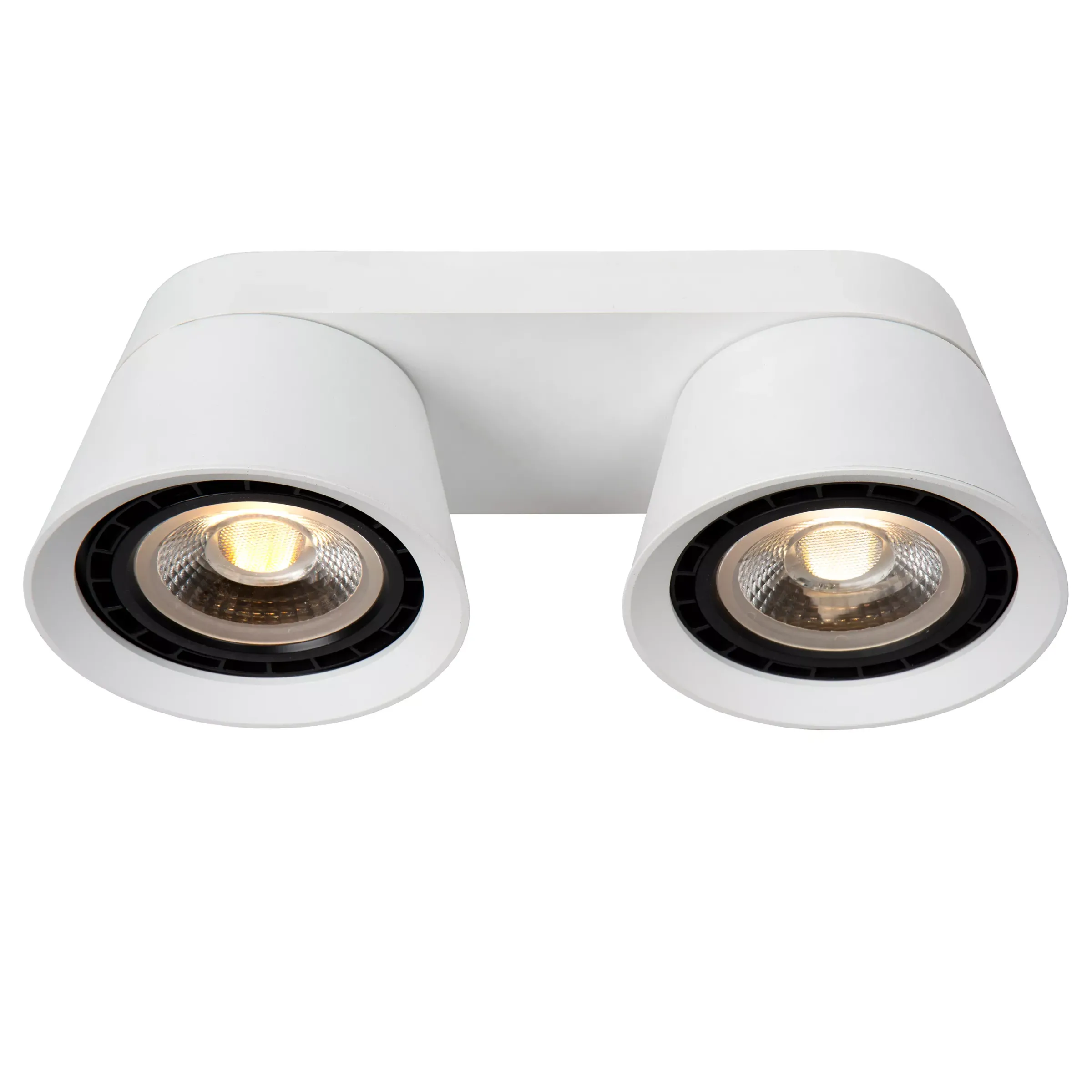 TRIGONO - Plafondspot - 2xGU10 (ES111) - Wit*Lucide Hot