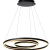 TRINITI - Hanglamp - Ø 80 cm - LED Dimb. - 3000K - Zwart*Lucide Sale