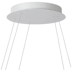 TRINITI - Hanglamp - Ø 80 cm - LED Dimb. - 3000K - Wit*Lucide Fashion