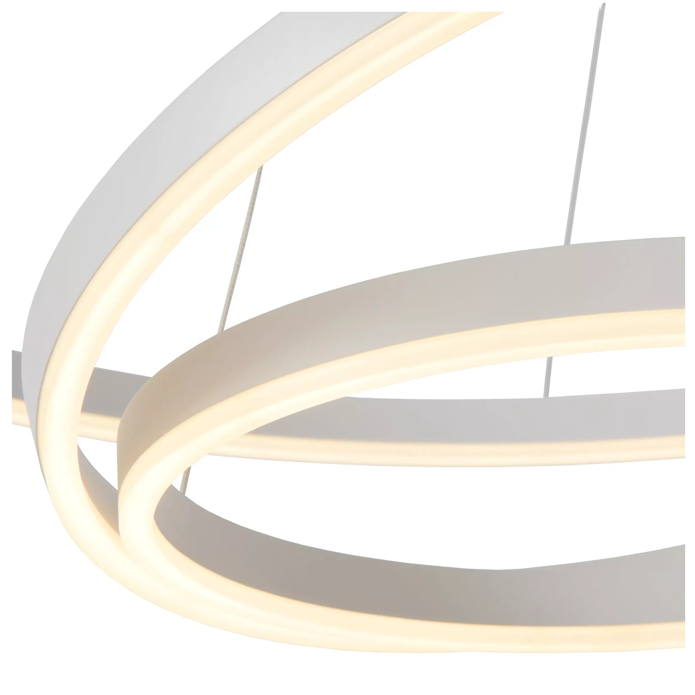 TRINITI - Hanglamp - Ø 80 cm - LED Dimb. - 3000K - Wit*Lucide Fashion