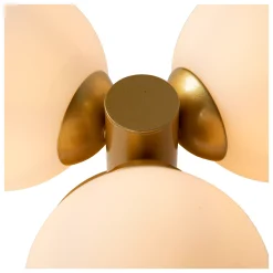 TRUDY - Plafonnière Badkamer - Ø 28 cm - 3xG9 - IP44 - Mat Goud / Messing*Lucide Sale