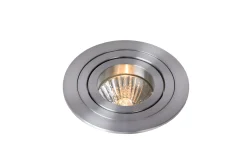 TUBE - Inbouwspot - Ø 9,2 cm - 1xGU10 - Mat chroom*Lucide Sale
