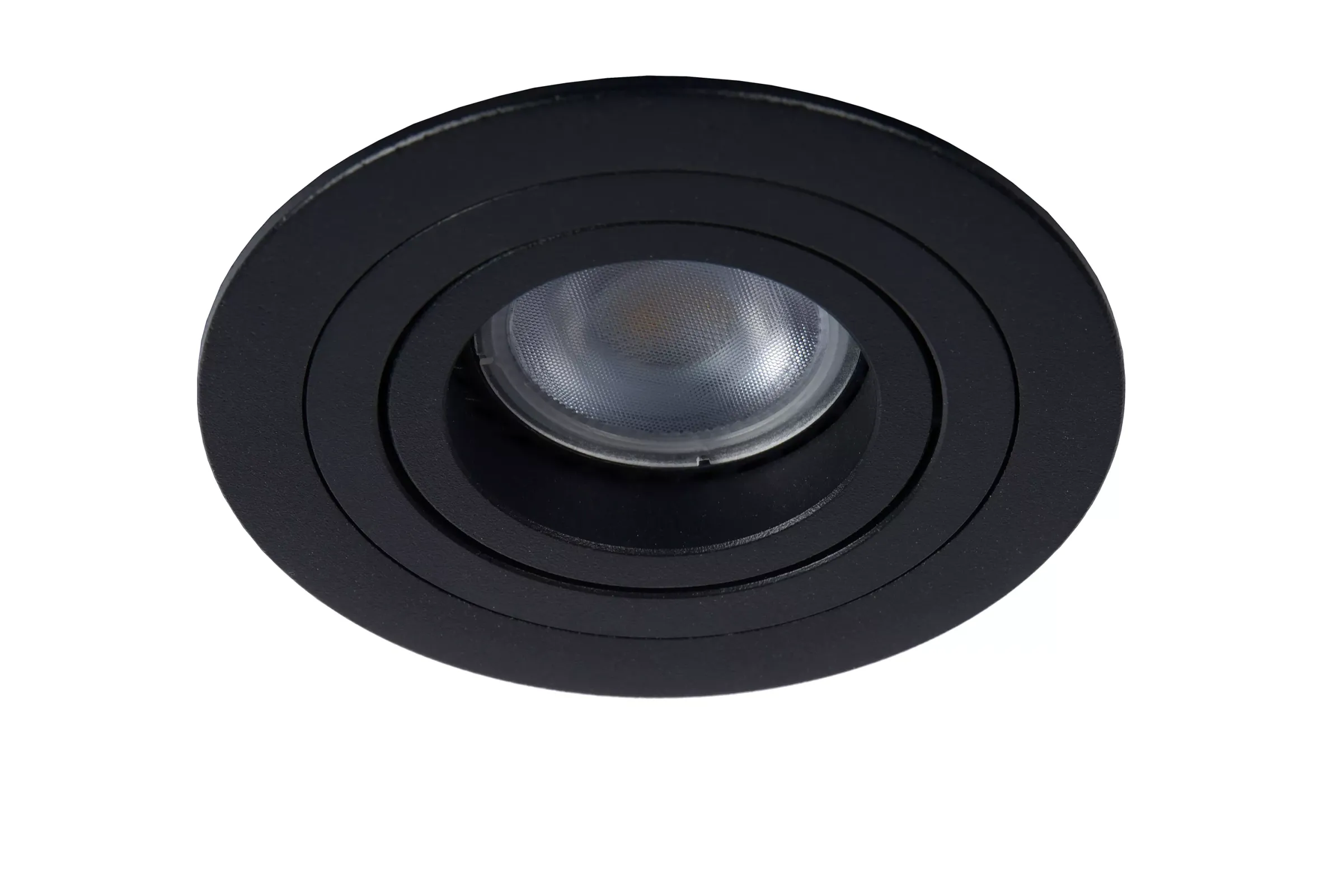 TUBE - Inbouwspot - Ø 9,2 cm - 1xGU10 - Zwart*Lucide Cheap
