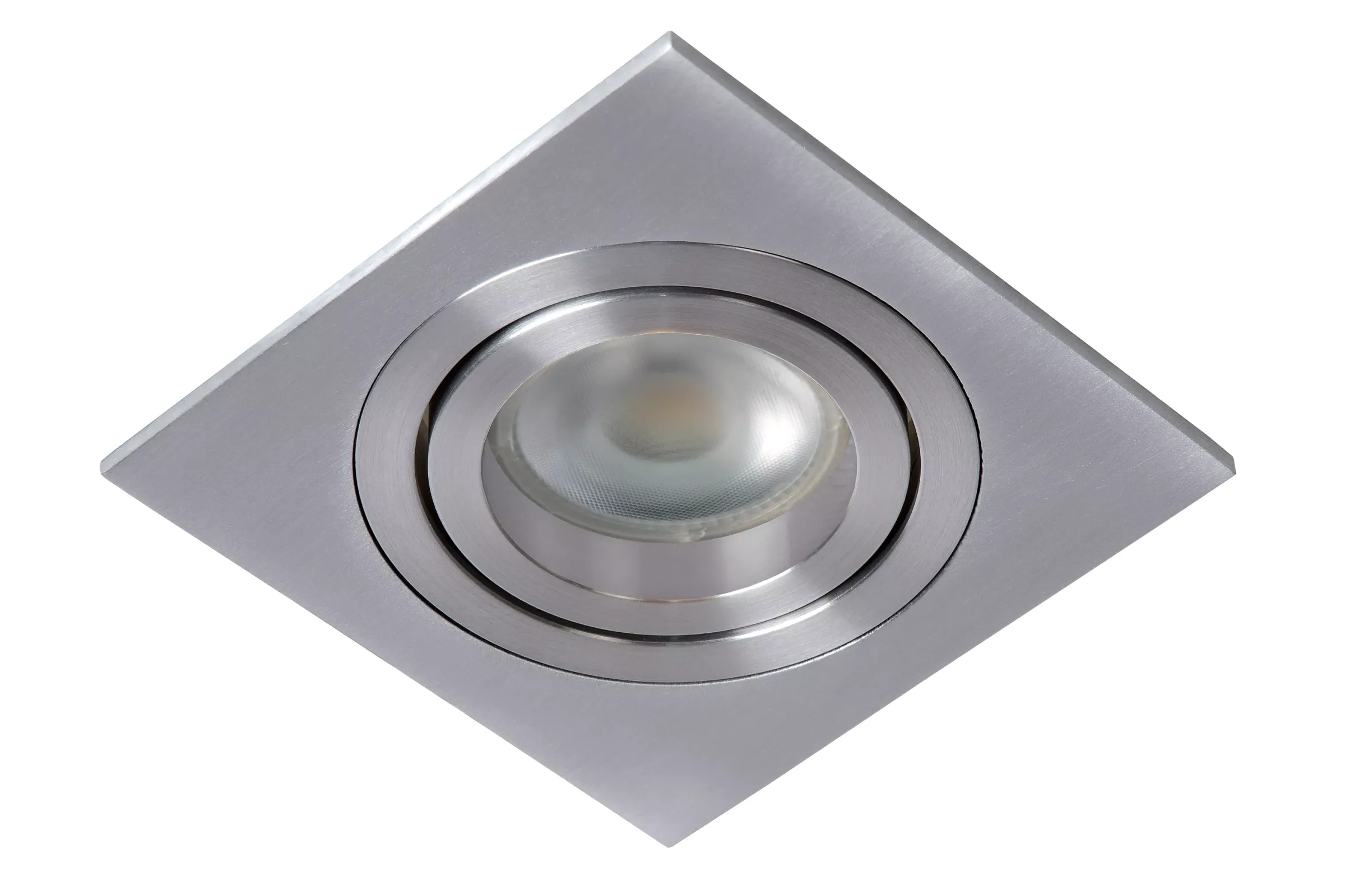 TUBE - Inbouwspot - 1xGU10 - Mat chroom*Lucide Online