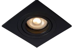 TUBE - Inbouwspot - 1xGU10 - Zwart*Lucide Cheap