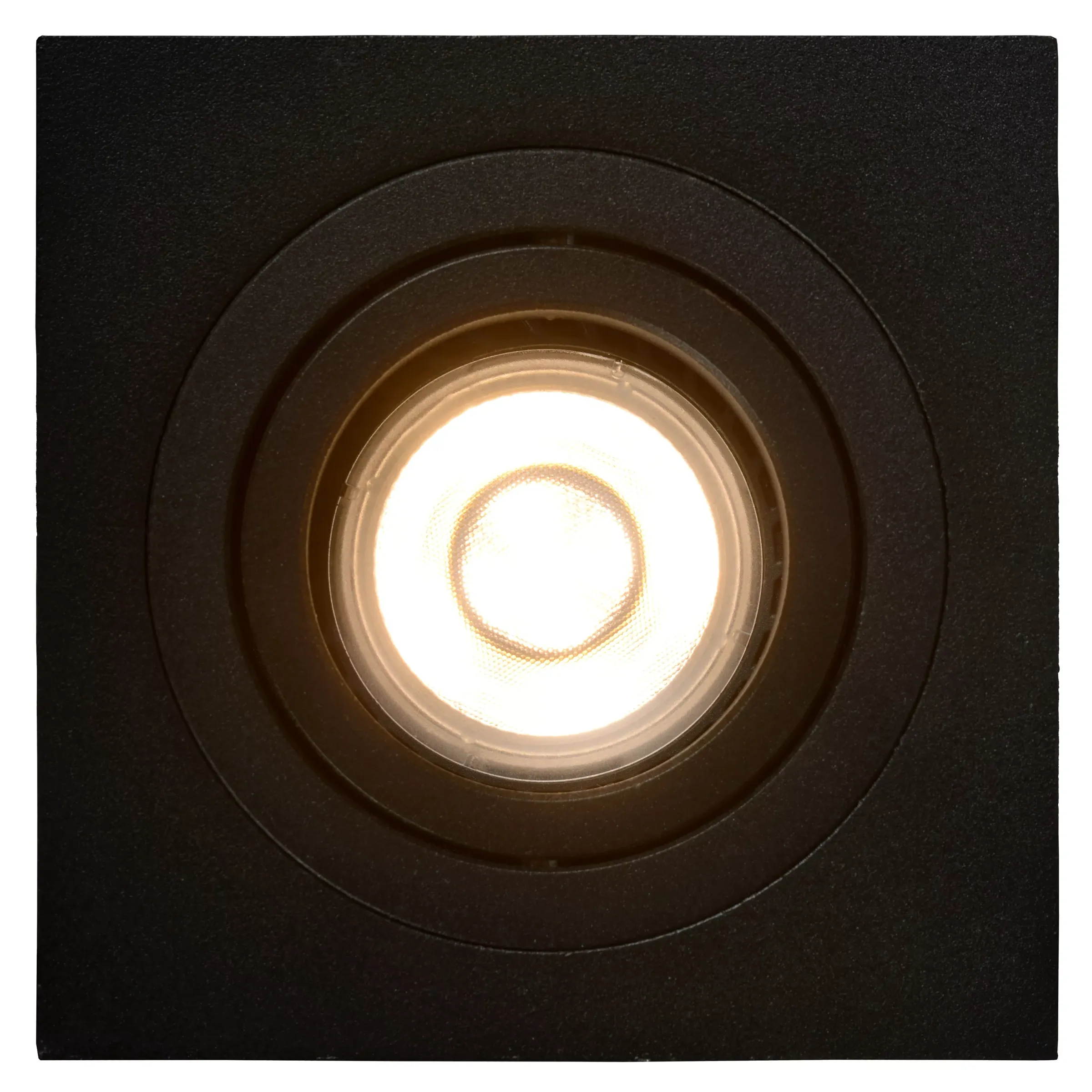 TUBE - Inbouwspot - 1xGU10 - Zwart*Lucide Cheap