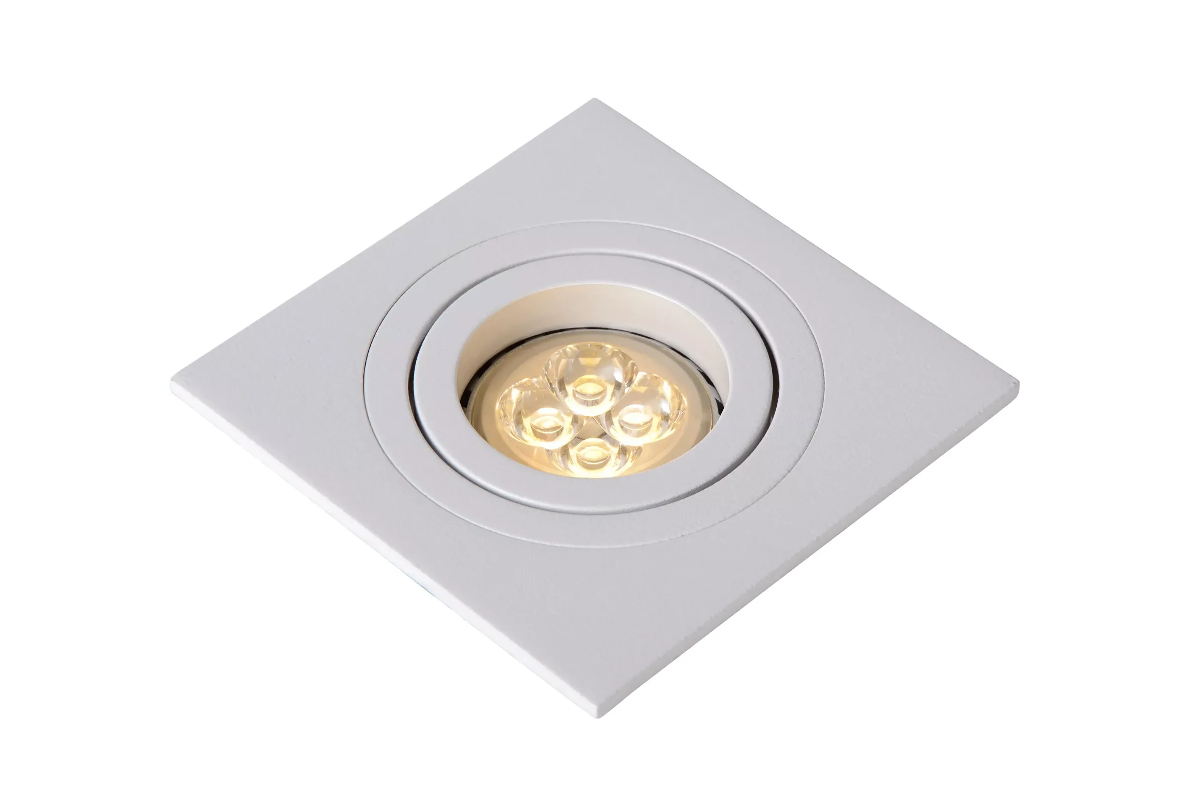 TUBE - Inbouwspot - 1xGU10 - Wit*Lucide Best