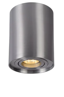 TUBE - Plafondspot - Ø 9,6 cm - 1xGU10 - Mat chroom*Lucide Outlet
