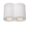TUBE - Plafondspot - 2xGU10 - Wit*Lucide Flash Sale