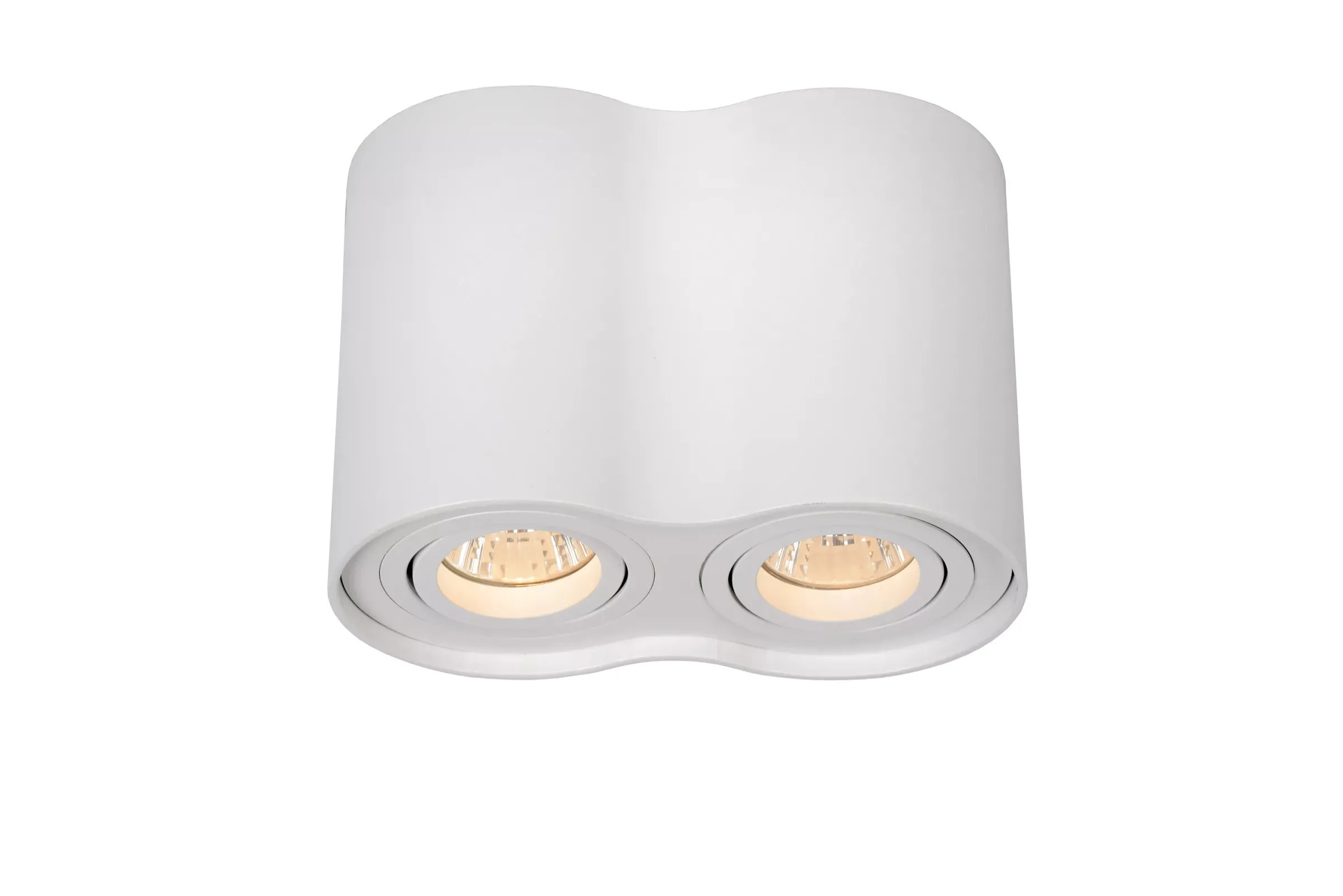 TUBE - Plafondspot - 2xGU10 - Wit*Lucide Flash Sale