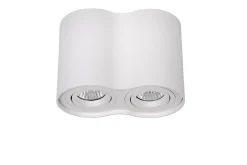 TUBE - Plafondspot - 2xGU10 - Wit*Lucide Flash Sale
