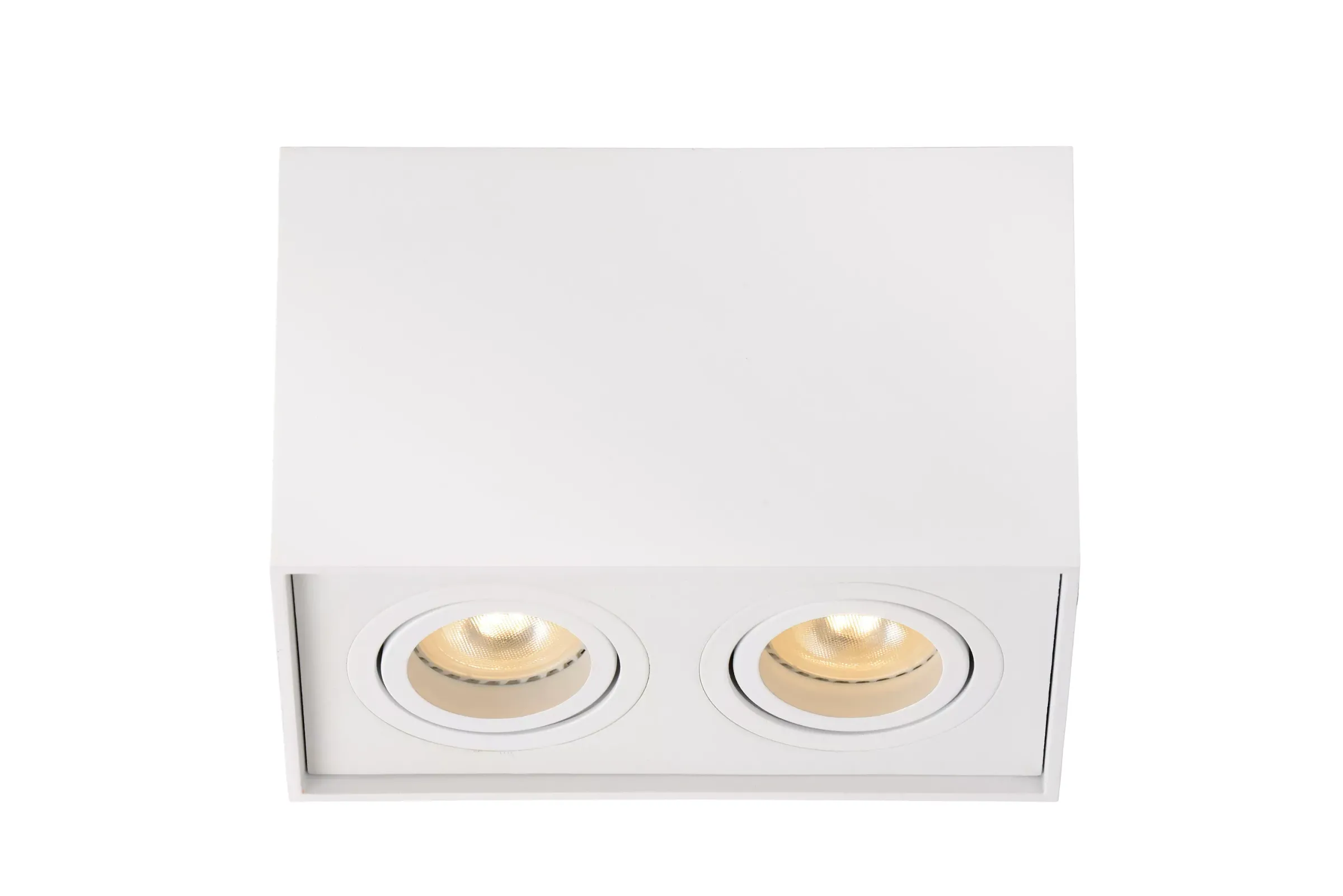 TUBE - Plafondspot - 2xGU10 - Wit*Lucide Shop