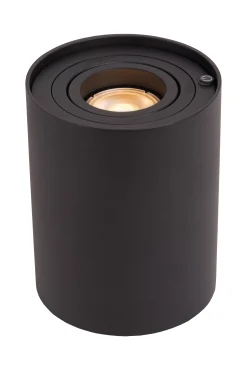 TUBE - Tafellamp - Ø 9,6 cm - LED 3 StepDim - GU10 - 1x5W 2600K/2800K - Zwart*Lucide Fashion