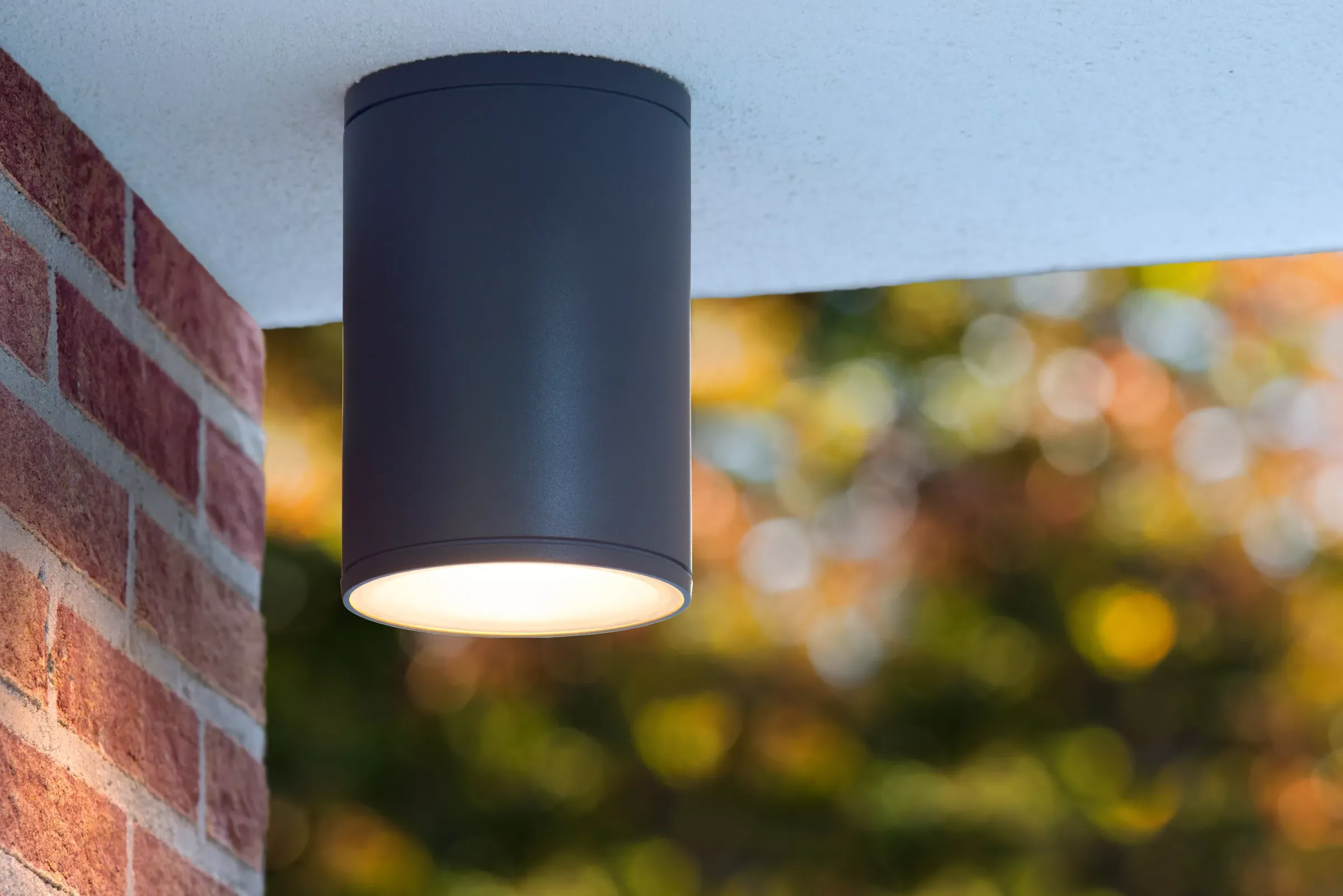 TUBIX - Plafondspot Binnen/Buiten - Ø 10,8 cm - 1xE27 - IP54 - Antraciet*Lucide Fashion
