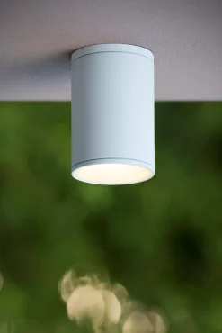TUBIX - Plafondspot Binnen/Buiten - Ø 10,8 cm - 1xE27 - IP54 - Wit*Lucide Cheap