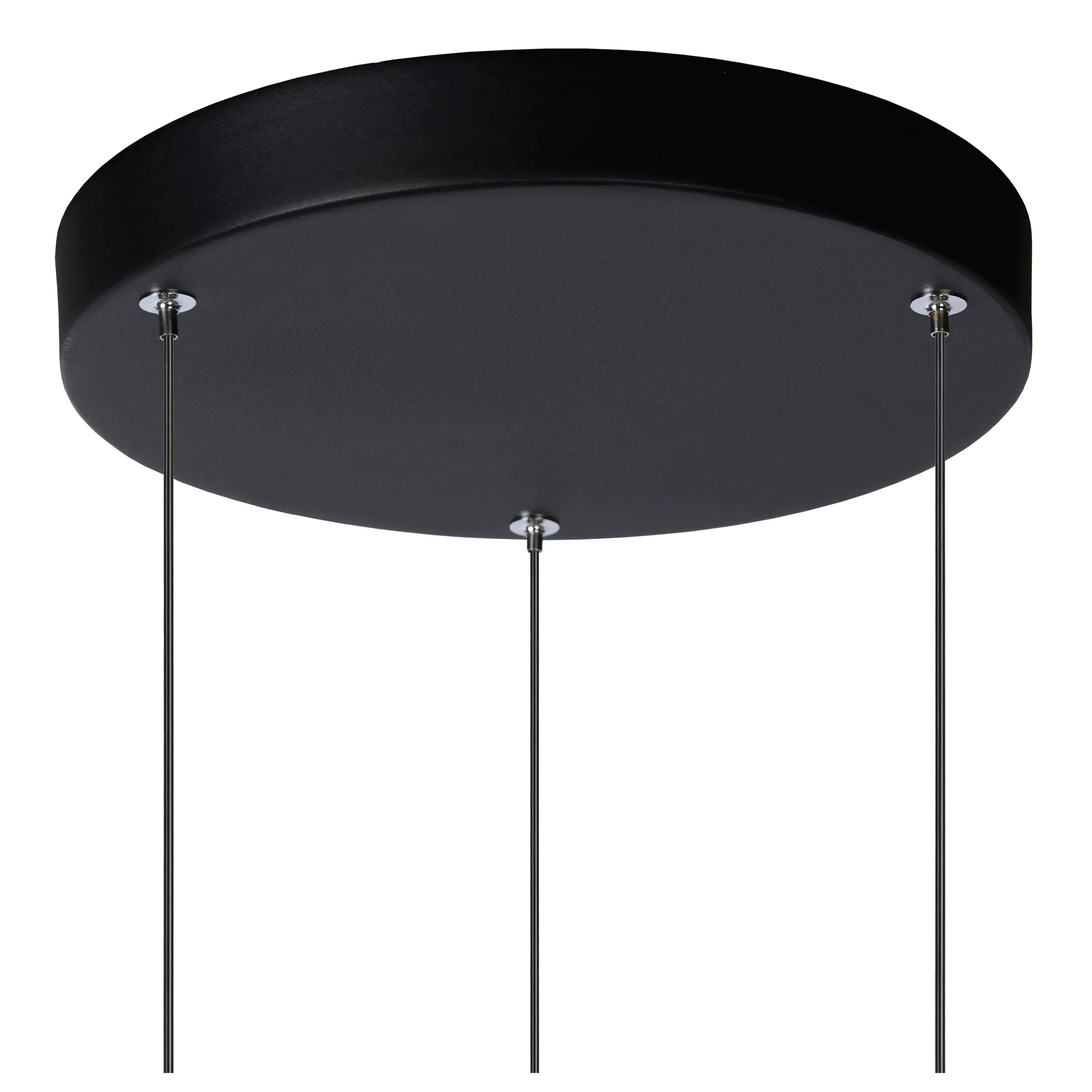 TUBULE - Hanglamp - Ø 26 cm - LED - 3x7W 2700K - Zwart*Lucide Sale