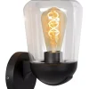 TULSA - Wandlamp Binnen/Buiten - 1xE27 - IP44 - Zwart*Lucide Sale