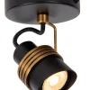 TUNDRAN - Plafondspot - 1xGU10 - Zwart*Lucide Flash Sale