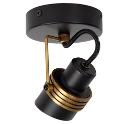 TUNDRAN - Plafondspot - 1xGU10 - Zwart*Lucide Flash Sale