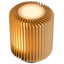TURBIN - Tafellamp - Ø 10,6 cm - LED - 1x5W 3000K - Mat Goud / Messing*Lucide Cheap