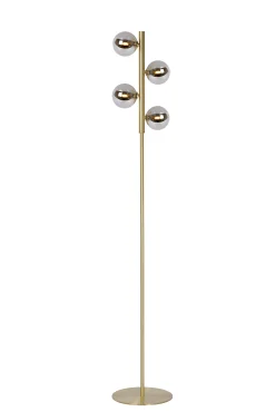 TYCHO - Vloerlamp - 4xG9 - Mat Goud / Messing*Lucide Outlet