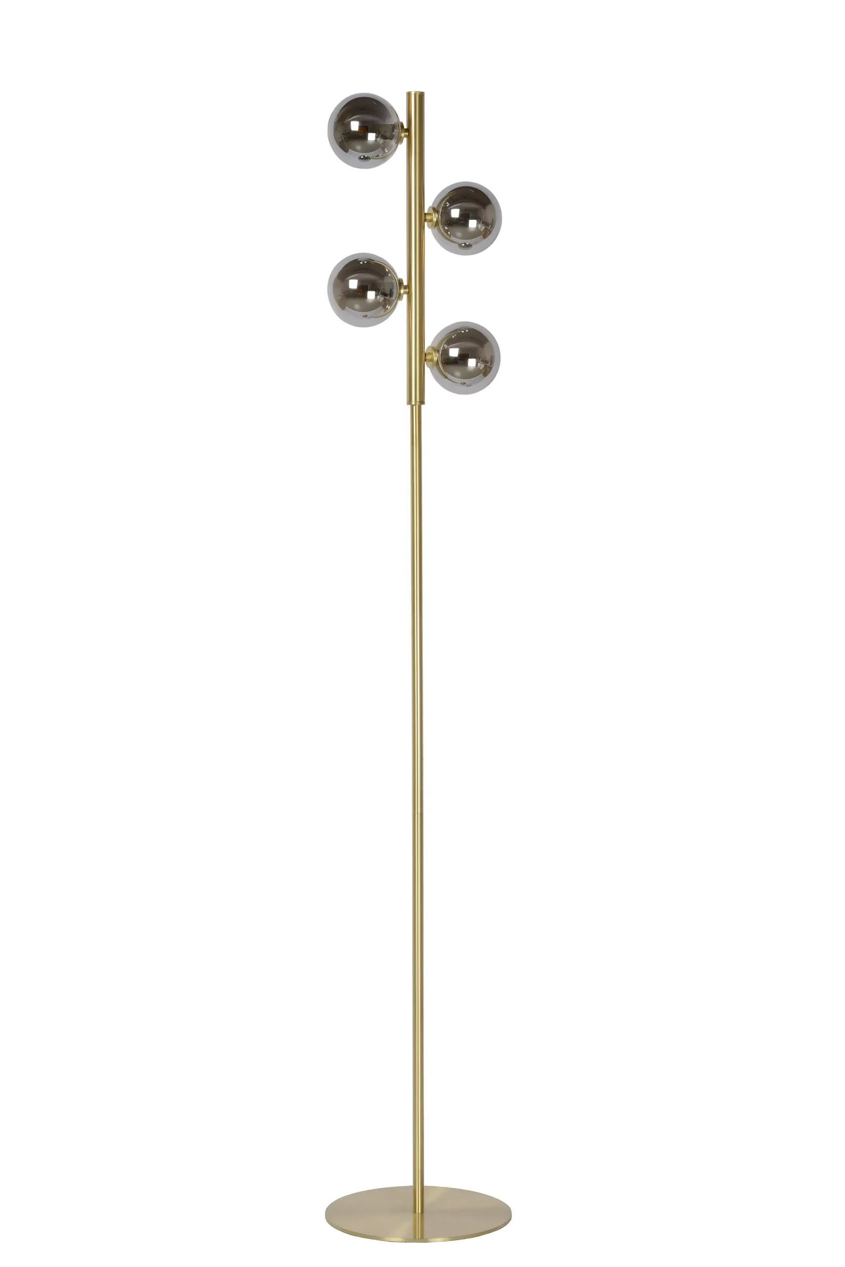 TYCHO - Vloerlamp - 4xG9 - Mat Goud / Messing*Lucide Outlet