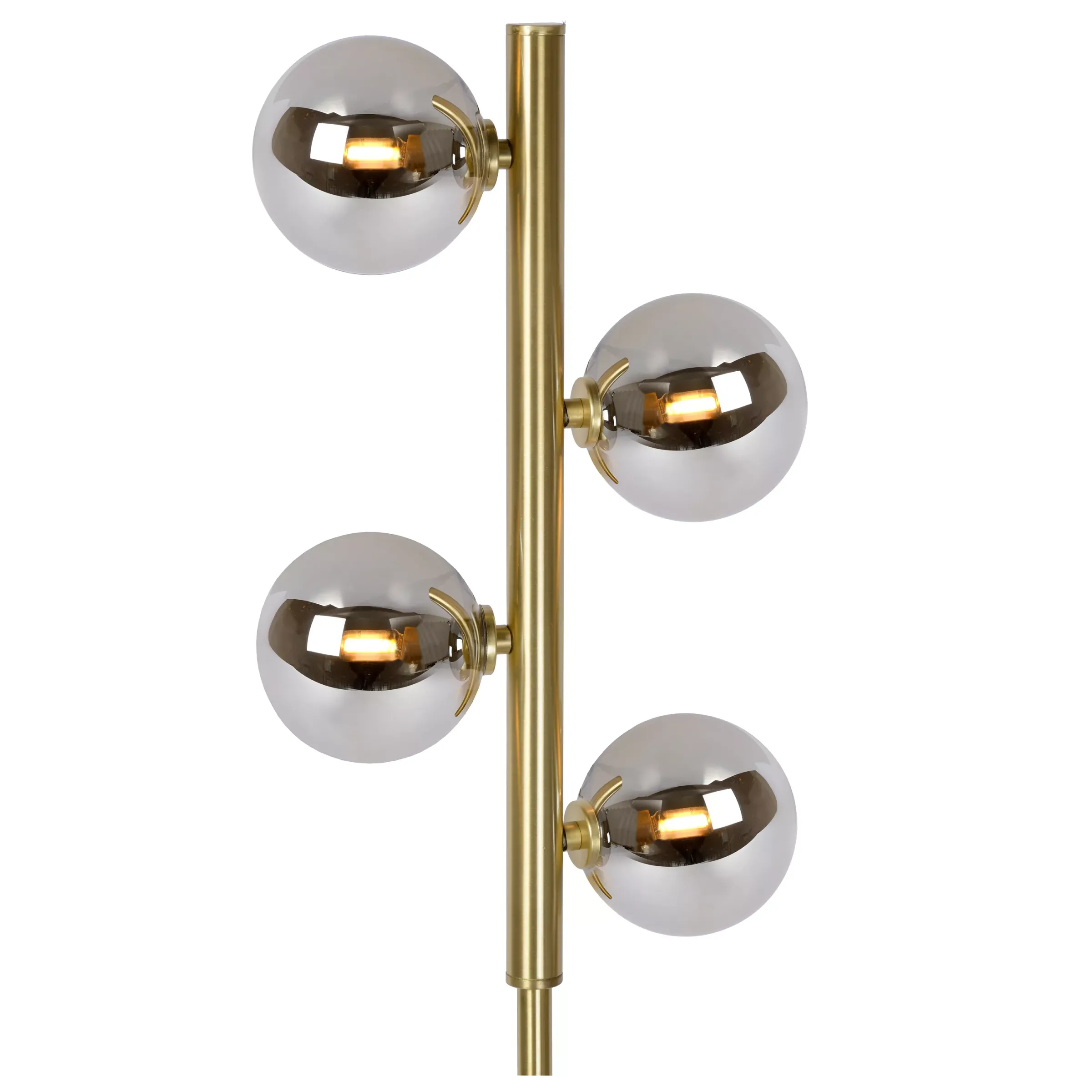 TYCHO - Vloerlamp - 4xG9 - Mat Goud / Messing*Lucide Outlet