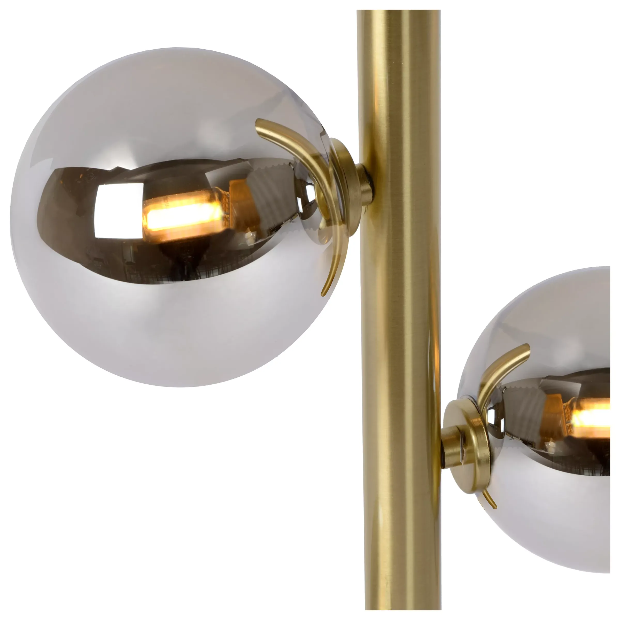 TYCHO - Vloerlamp - 4xG9 - Mat Goud / Messing*Lucide Outlet