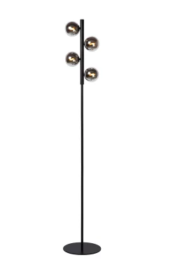 TYCHO - Vloerlamp - 4xG9 - Zwart*Lucide Best