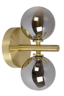 TYCHO - Wandlamp - 2xG9 - Mat Goud / Messing*Lucide Discount
