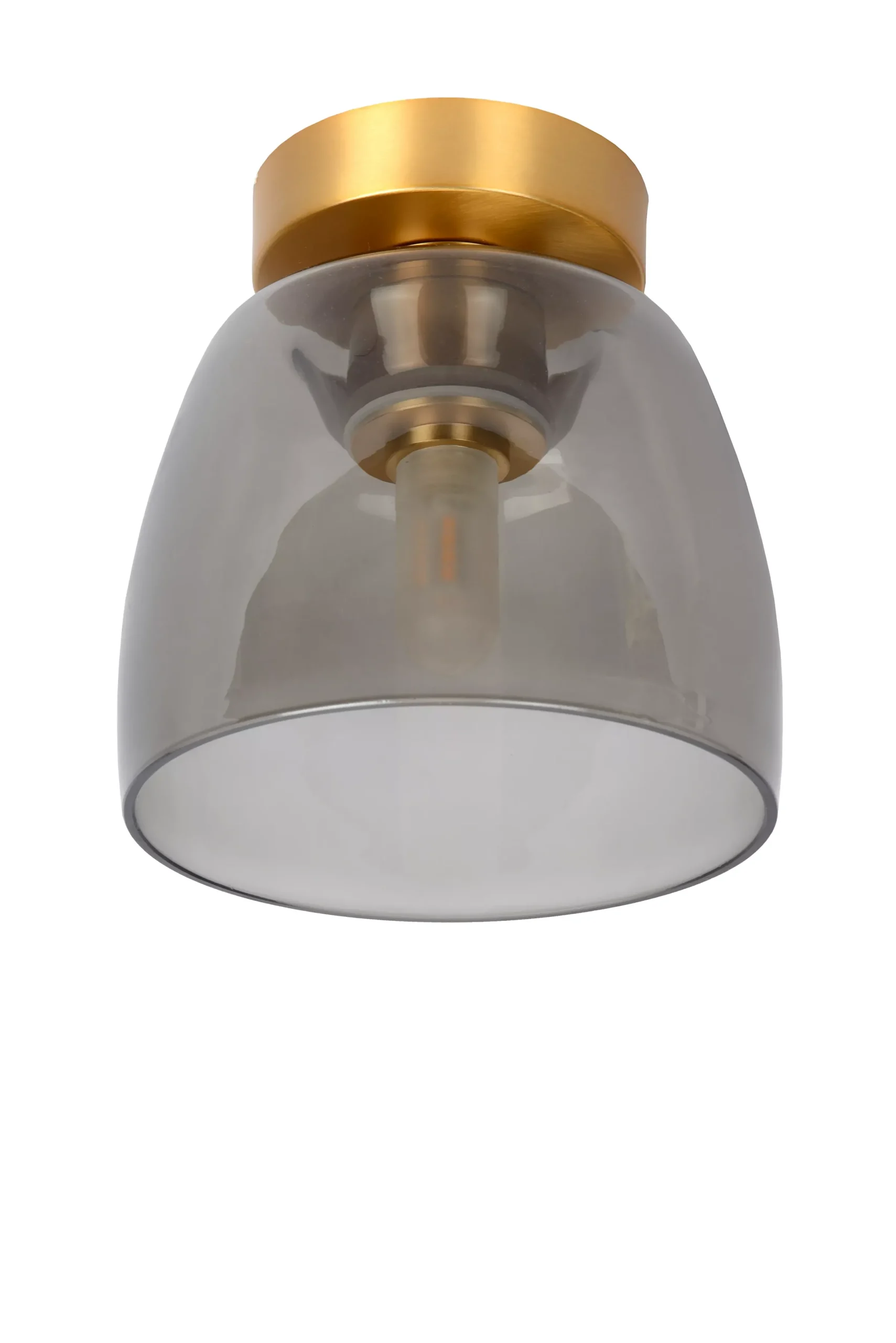 TYLER - Plafonnière Badkamer - Ø 16,1 cm - 1xG9 - IP44 - Mat Goud / Messing*Lucide Outlet