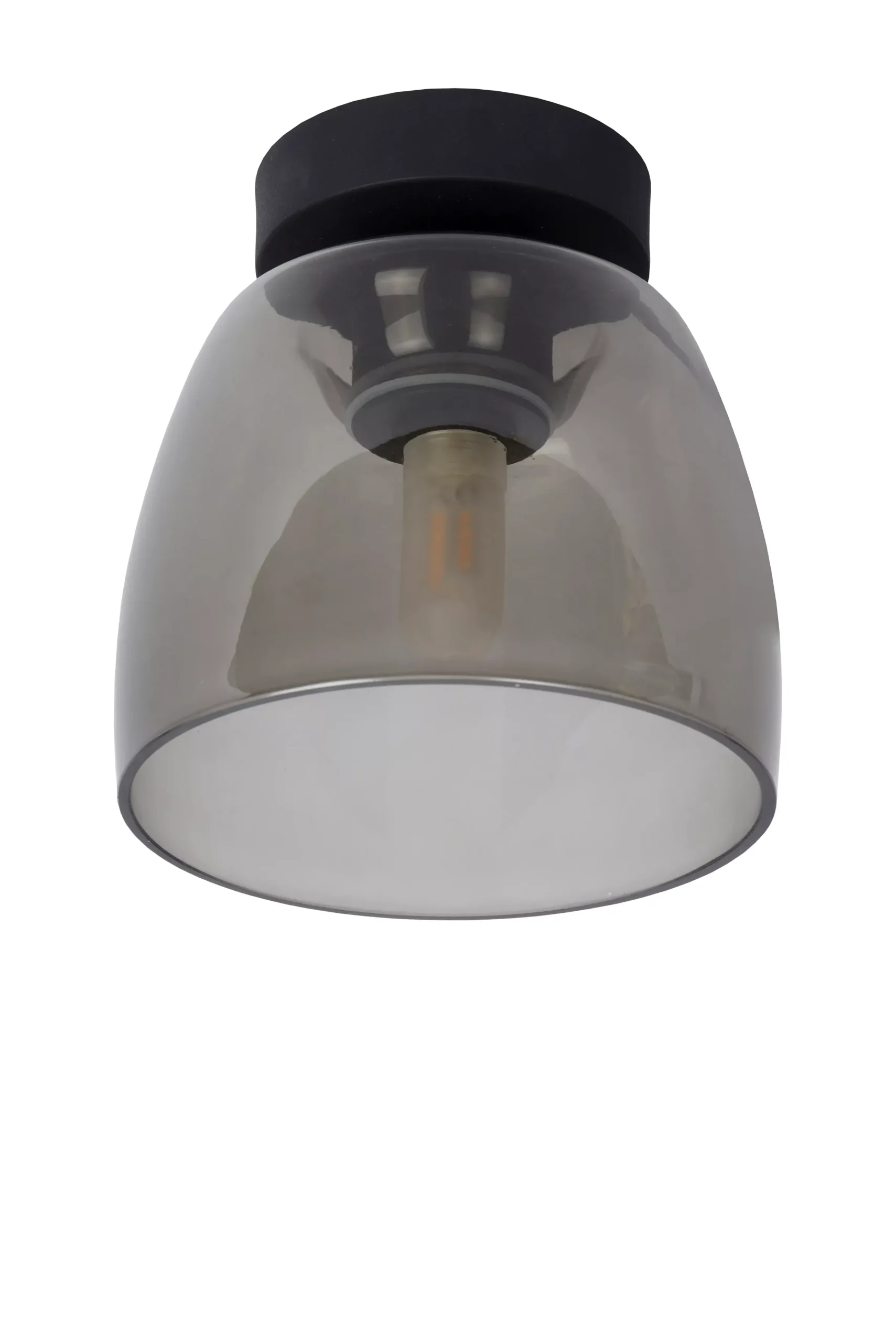 TYLER - Plafonnière Badkamer - Ø 16,1 cm - 1xG9 - IP44 - Zwart*Lucide Hot