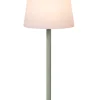 TYON - Oplaadbare Tafellamp Binnen/Buiten - Accu/Batterij - LED Dimb. - IP65 - Groen*Lucide Flash Sale