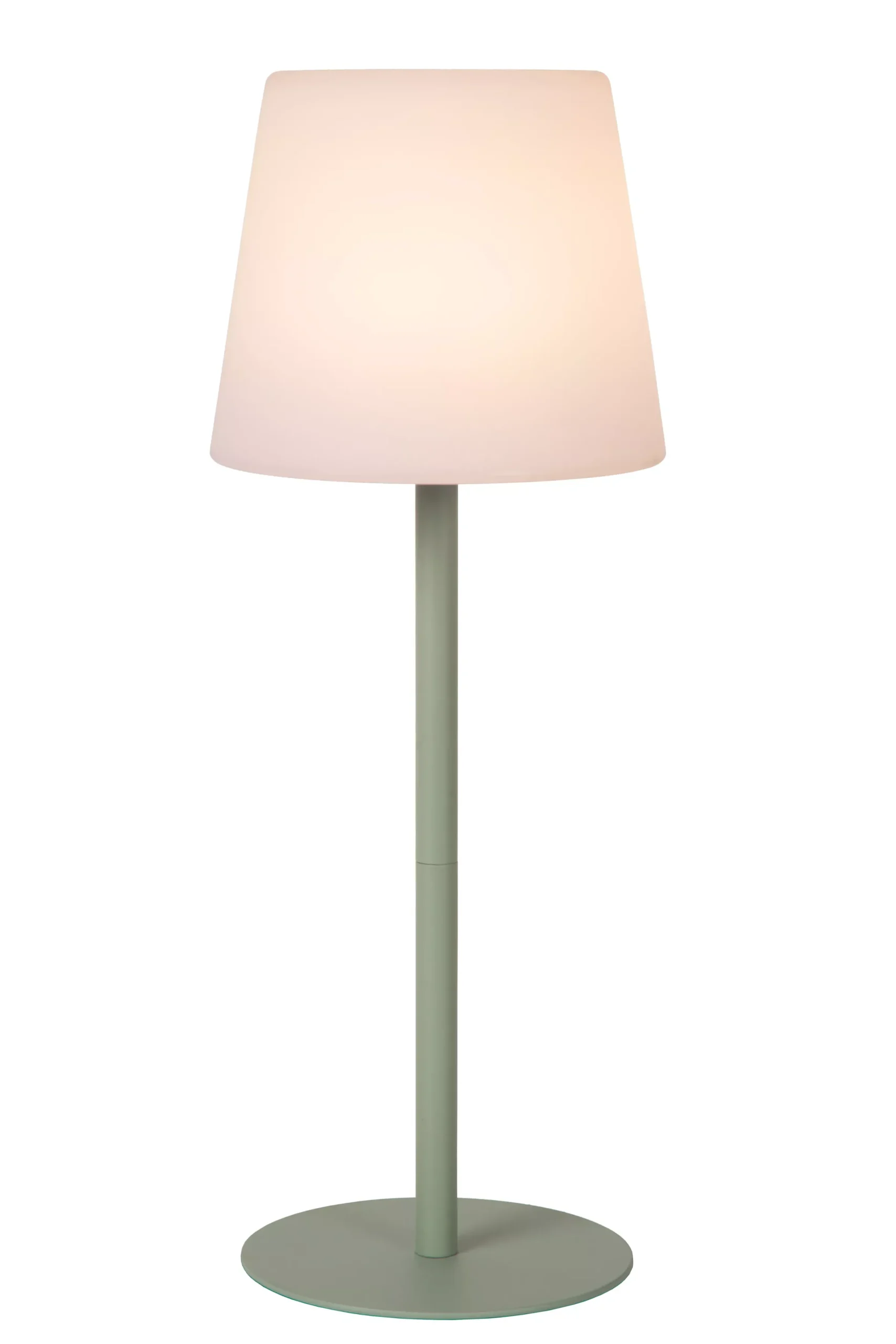 TYON - Oplaadbare Tafellamp Binnen/Buiten - Accu/Batterij - LED Dimb. - IP65 - Groen*Lucide Flash Sale
