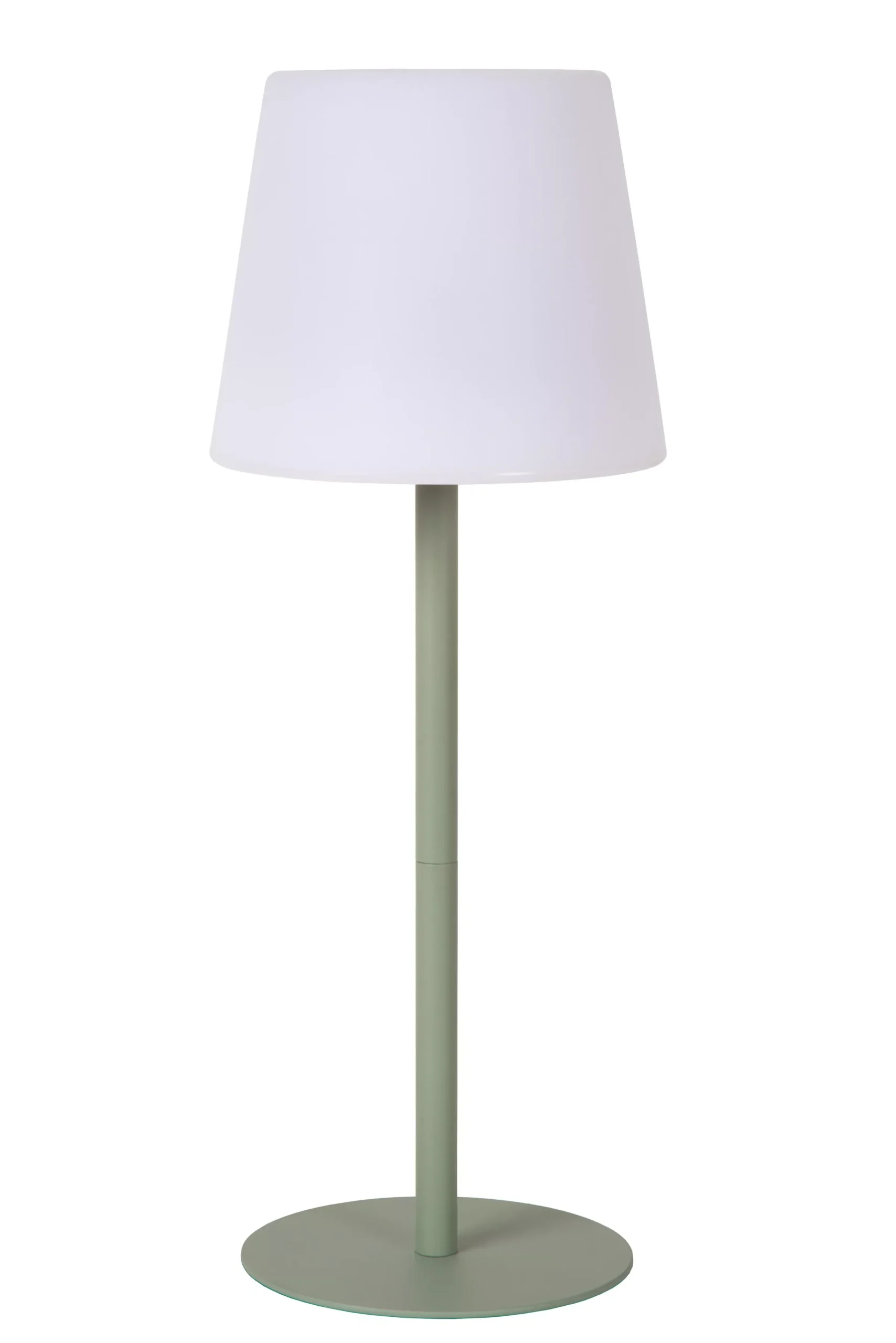 TYON - Oplaadbare Tafellamp Binnen/Buiten - Accu/Batterij - LED Dimb. - IP65 - Groen*Lucide Flash Sale