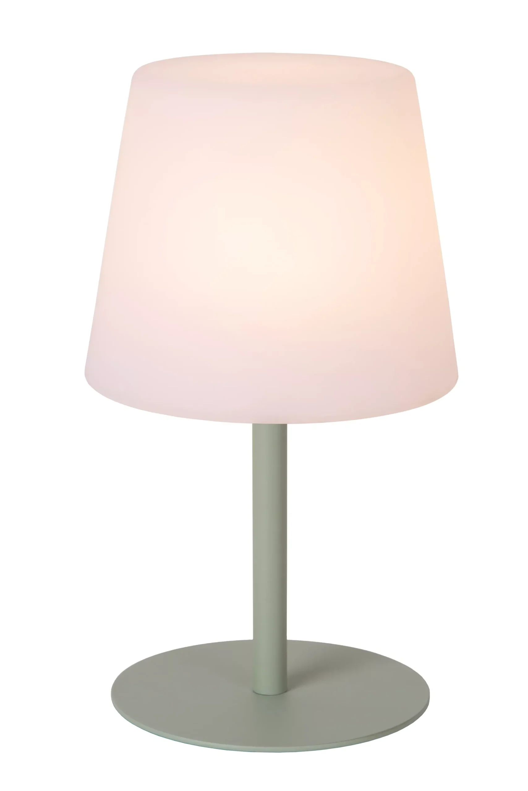 TYON - Oplaadbare Tafellamp Binnen/Buiten - Accu/Batterij - LED Dimb. - IP65 - Groen*Lucide Flash Sale