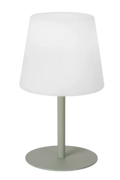 TYON - Oplaadbare Tafellamp Binnen/Buiten - Accu/Batterij - LED Dimb. - IP65 - Groen*Lucide Flash Sale