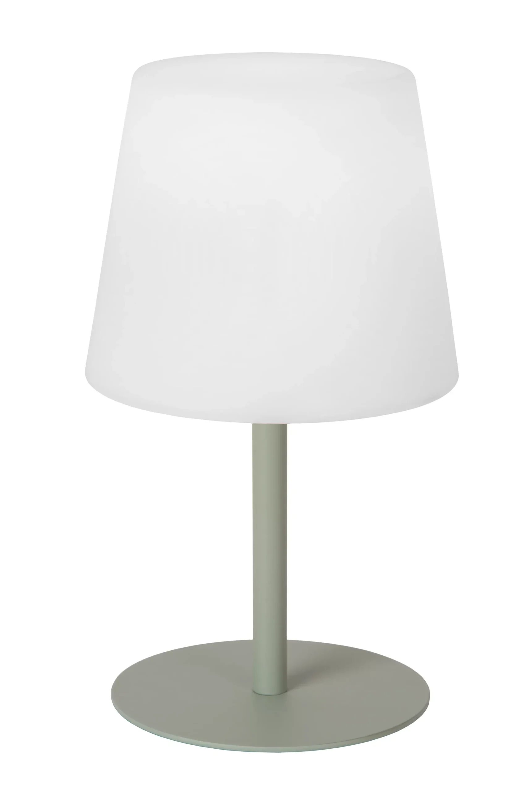 TYON - Oplaadbare Tafellamp Binnen/Buiten - Accu/Batterij - LED Dimb. - IP65 - Groen*Lucide Flash Sale