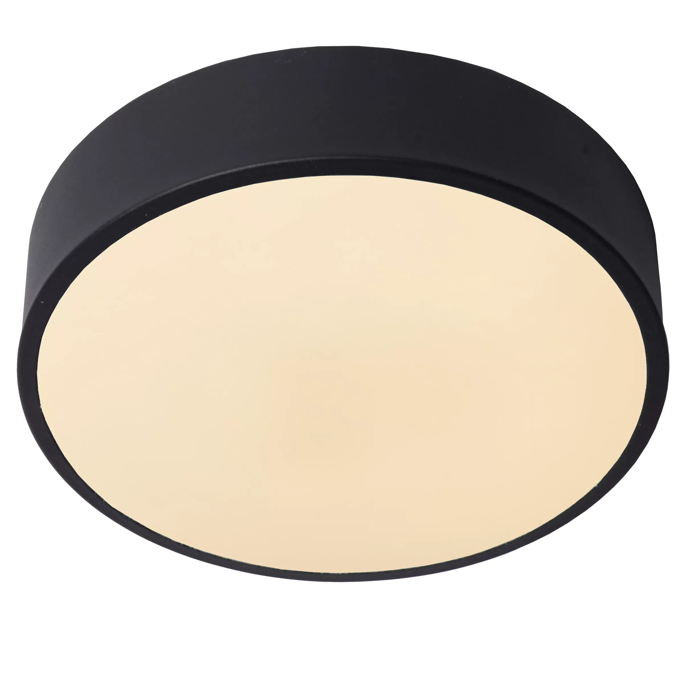 UNAR - Plafonnière - Ø 20 cm - LED 3 StepDim - 1x12W 2700K - Zwart*Lucide Cheap