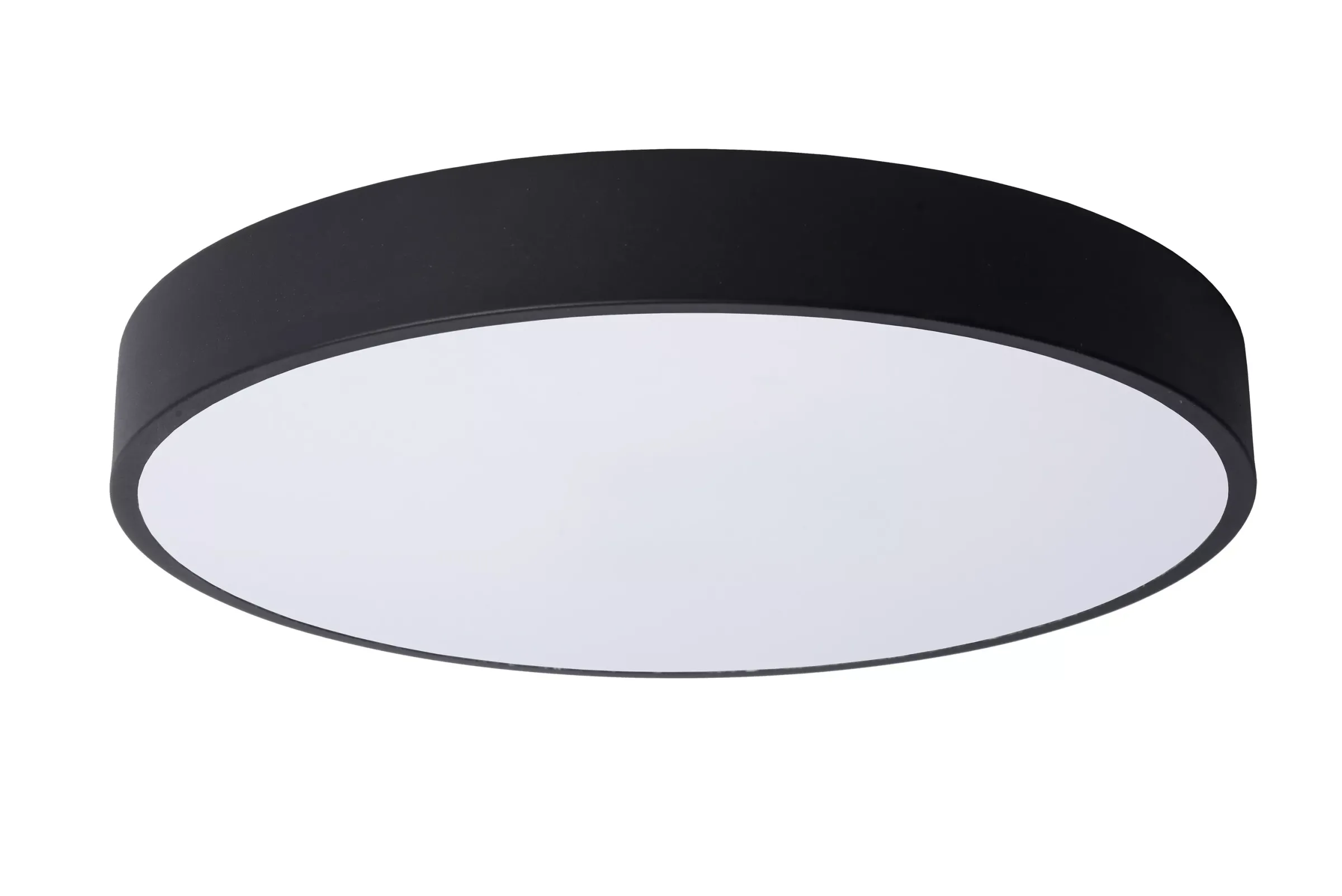 UNAR - Plafonnière - Ø 39,5 cm - LED 3 StepDim - 1x24W 2700K - Zwart*Lucide Fashion