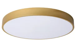 UNAR - Plafonnière - Ø 49,5 cm - LED 3 StepDim - 1x36W 2700K - Mat Goud / Messing*Lucide Outlet