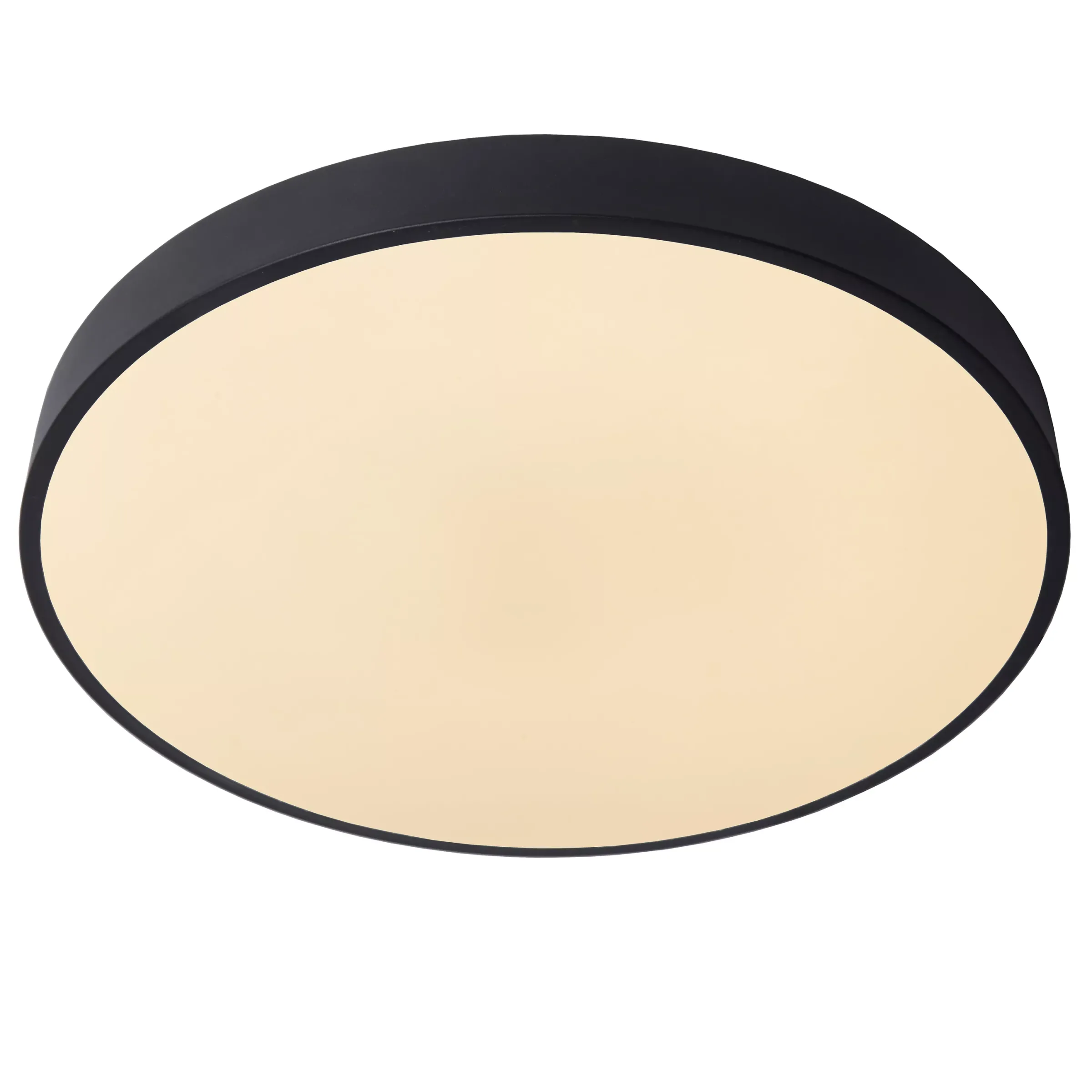 UNAR - Plafonnière - Ø 49,5 cm - LED 3 StepDim - 1x36W 2700K - Zwart*Lucide Cheap