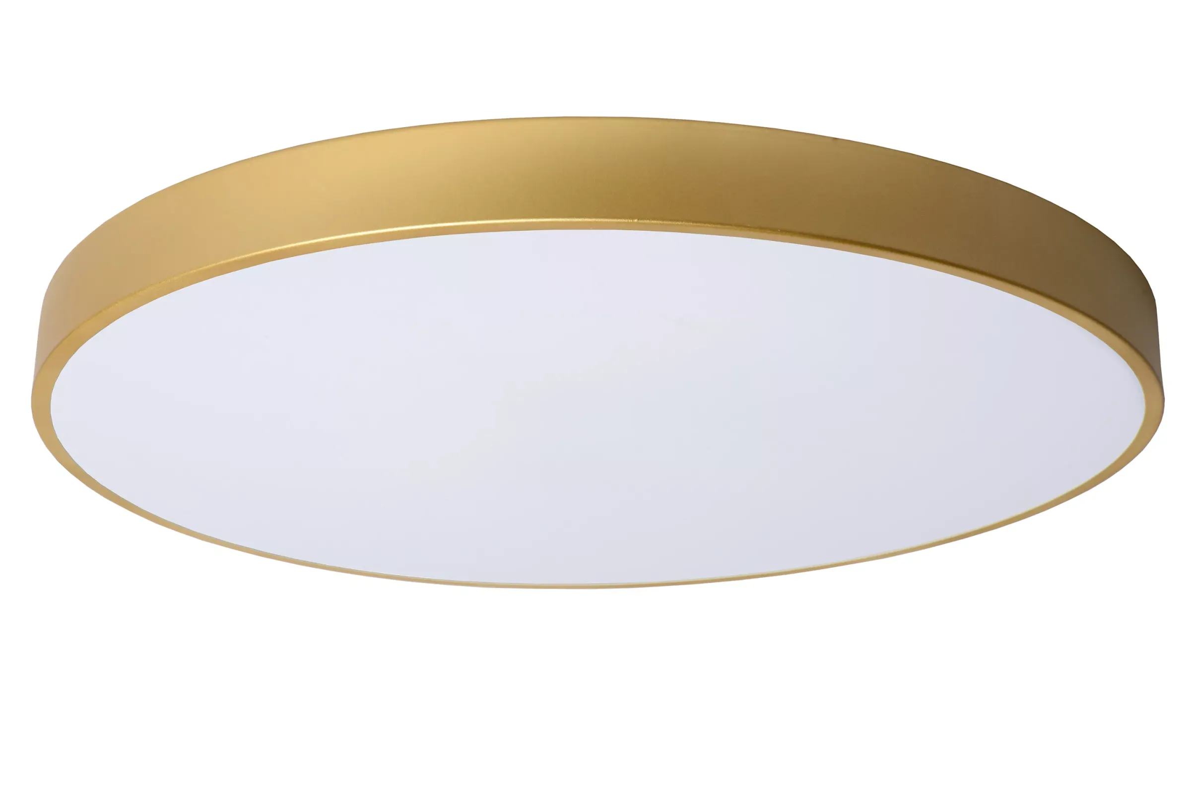 UNAR - Plafonnière - Ø 60 cm - LED 3 StepDim - 1x60W 2700K - Mat Goud / Messing*Lucide Fashion