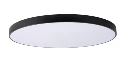 UNAR - Plafonnière - Ø 80 cm - LED 3 StepDim - 1x80W 2700K - Zwart*Lucide Best