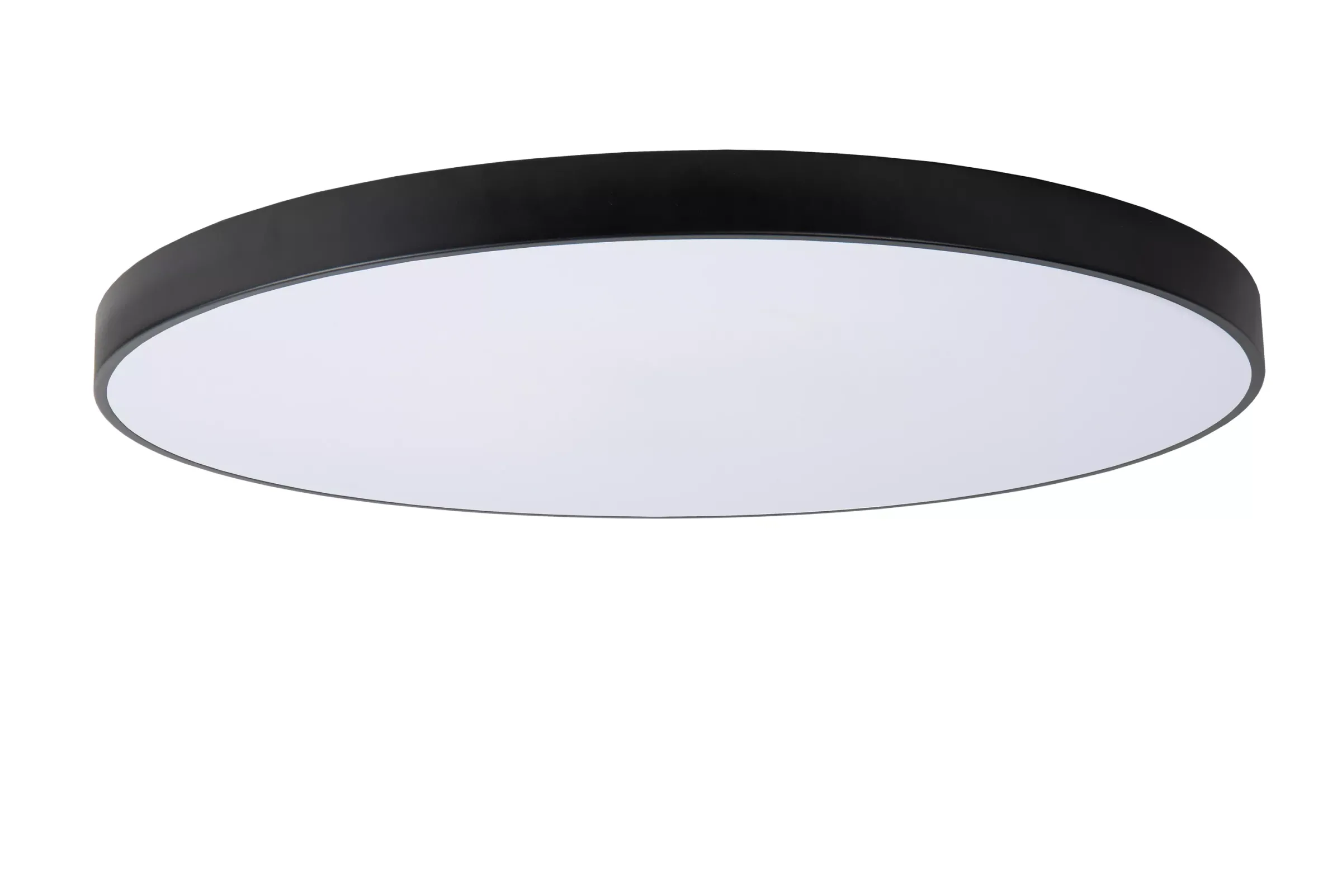 UNAR - Plafonnière - Ø 80 cm - LED 3 StepDim - 1x80W 2700K - Zwart*Lucide Best