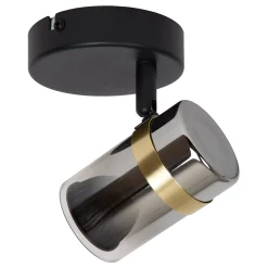 UPTON - Plafondspot - 1xGU10 - Fumé*Lucide Outlet