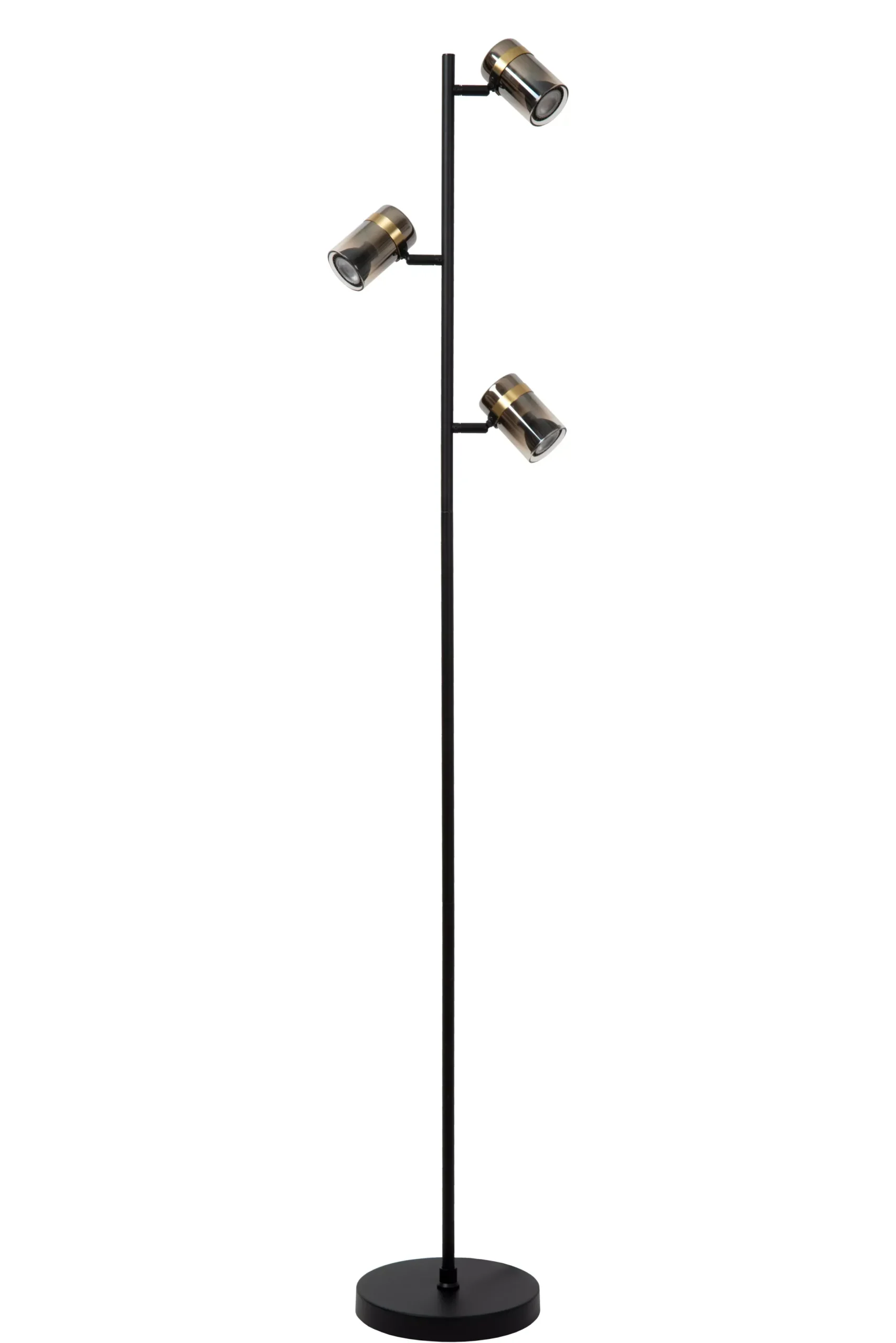 UPTON - Vloerlamp - 3xGU10 - Fumé*Lucide Clearance