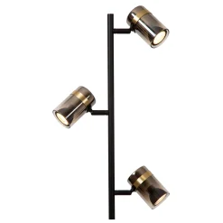 UPTON - Vloerlamp - 3xGU10 - Fumé*Lucide Clearance