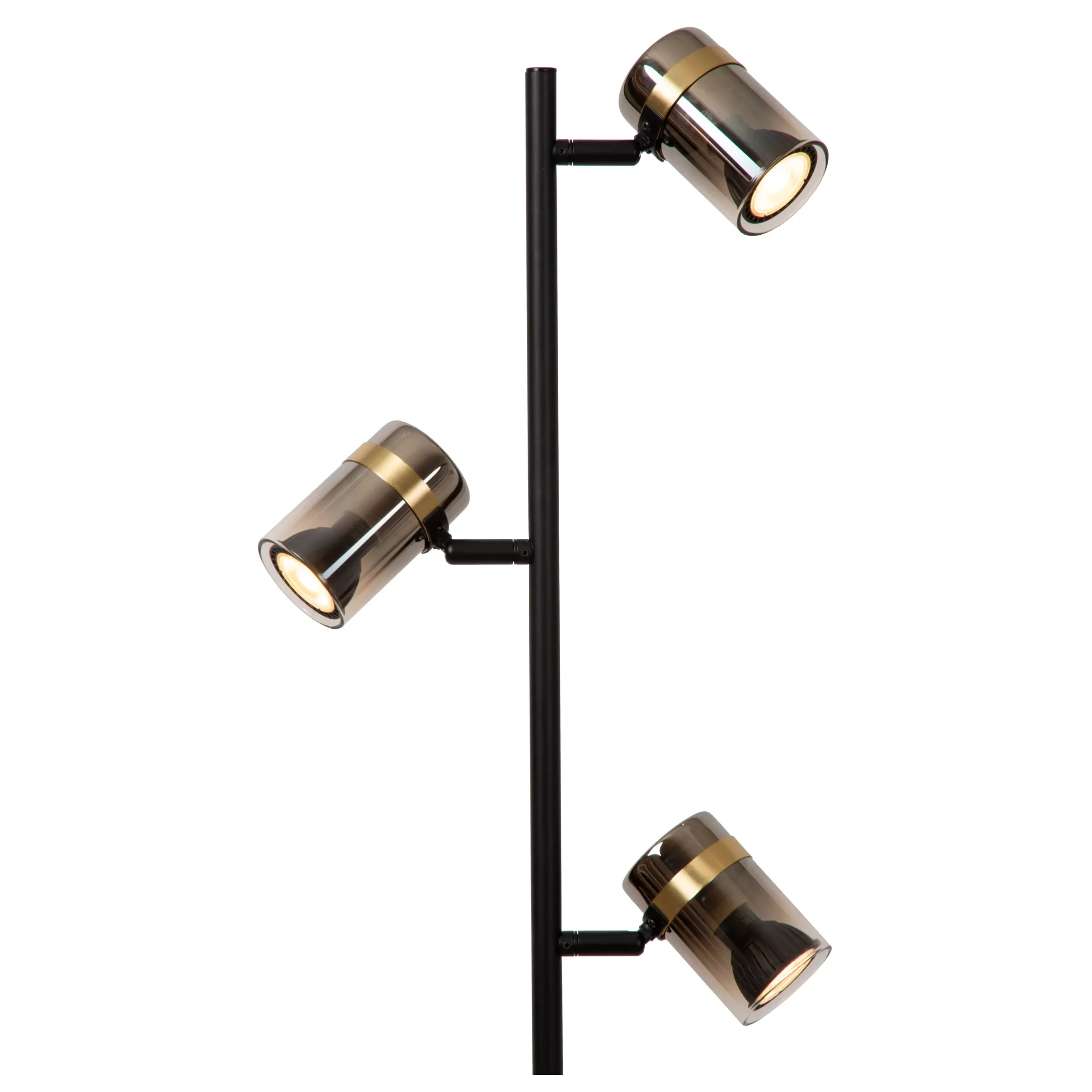 UPTON - Vloerlamp - 3xGU10 - Fumé*Lucide Clearance