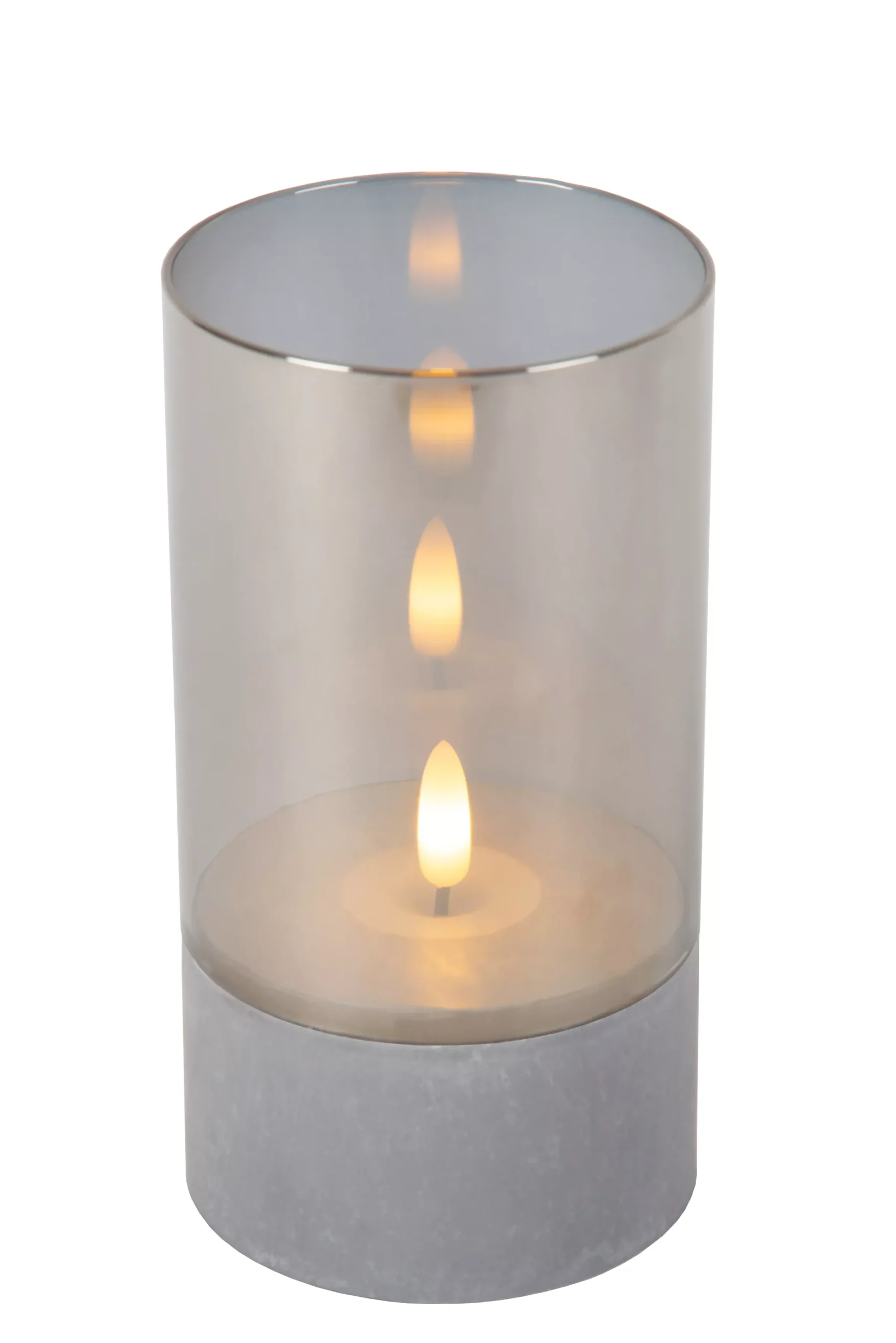 VELAS - Tafellamp - Batterijen - Ø 8 cm - LED - 3x0,2W 2700K - Fumé - Set van 3*Lucide Best Sale
